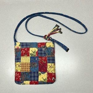 Donna Sharp Floral Quilted Crossbody-Like new!